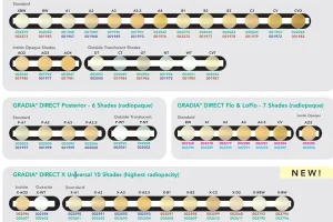 کامپوزیت گرادیا جی سی – GC Gradia Direct Composite 1 گرادیا جی سی xbw