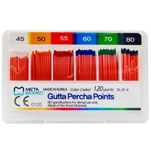 گوتا پرکا متا 2 درصد - Meta Biomed Gutta Percha Points 2 گوتا متا دو درصد اصلی هولوگرام دار