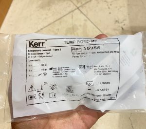 سمان موقت (تمپ باند) کر - Kerr Temp Bond 3 IMG 6632
