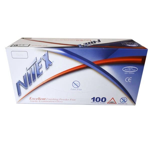 دستکش نیتریل نیتکس آبی اوپی پرفکت - Nitex Nitril Glove