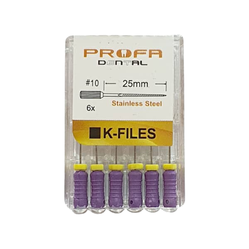 فایل دستی K طول 25 میل پروفا - Profa K-File