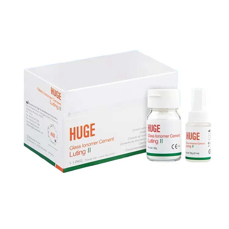 گلاس آینومر لوتینگ هیوج دو گلاس آینومر لوتینگ دو هیوج - HUGE Glass Ionomer Cement Luting II - Image 1