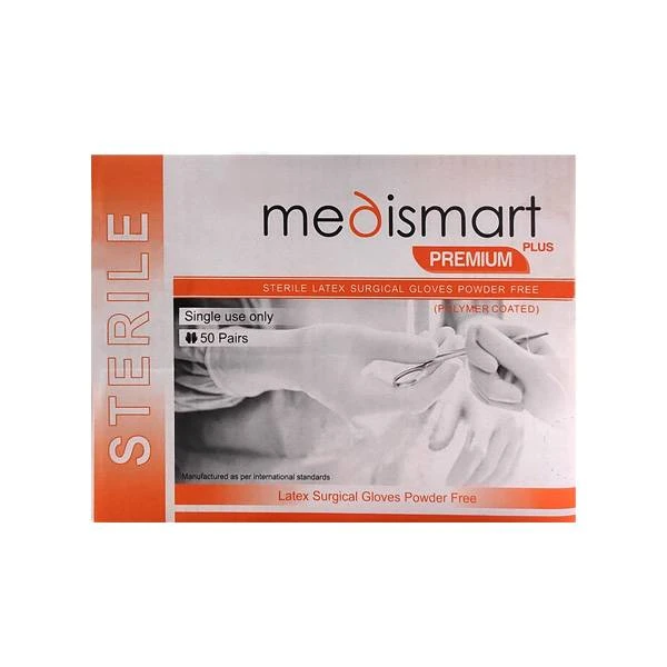 دستکش جراحی بدون پودر مدی اسمارت