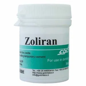 زونالین گلچای (زولیران)-Zonalin Golchai ZOE 2 زونالین دندانپزشکی گلچای Zonalin