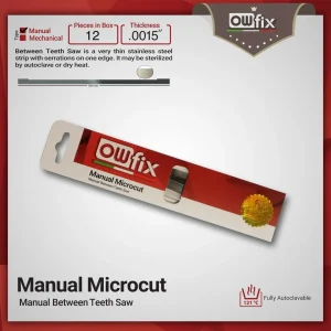 نوار اره بین دندانی اوفیکس – Owfix (DDS Dent) Manual Microcut Saw 3 نوار اره بین دندانی اوفیکس Owfix