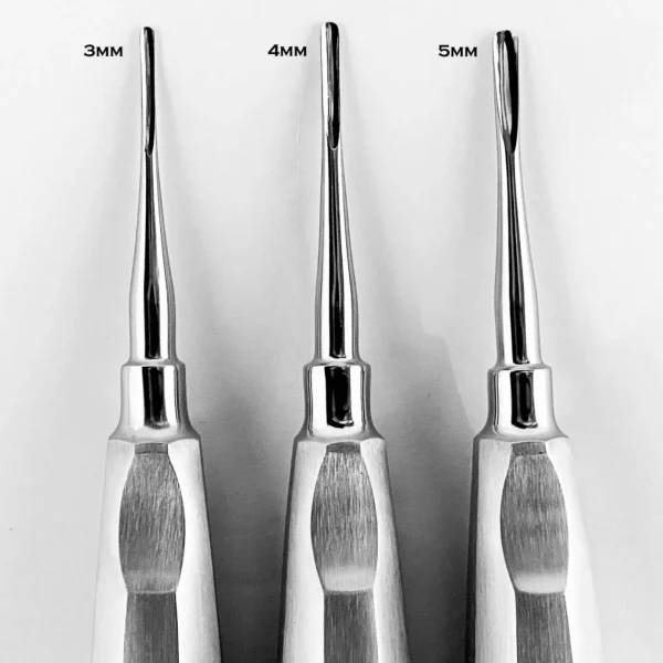الواتور مستقیم دنتال دیوایس (3سایز) Dental elevators