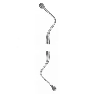 کورت لوکاس دنتال دیوایس (2سایز) 3 کورت لوکاس دنتال دیوایس سایز درشت lucas curette dental devices